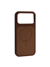 Чохол New Silicone Case MagSafe для Apple iPhone 17 Pro Max Brown