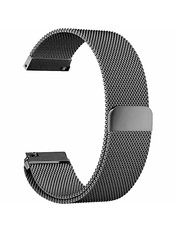 BeCover Milanese Style Xiaomi Amazfit/Samsung 20 mm Сірий Grey (707713)