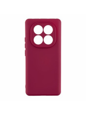 Чохол Silicone Cover Silicone Cover для Xiaomi Redmi Note 14 Pro 5G Maroon