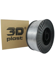 Філамент 3Dplast PETG 1,75mm 3 Transparent 3kg Transparent (3DPTG1753CLER)