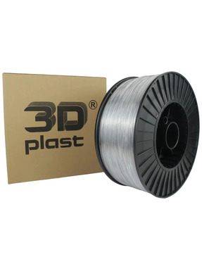 Філамент 3Dplast PETG 1,75mm 3kg Transparent (3DPTG1753CLER)