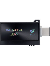 Портативний SSD ADATA SC730 1 ТБ 1TB USB Type-A/ USB Type-C Black (SC730-1T-CACTI)