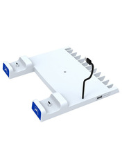 Зарядна станція Ipega Multifunctional Charging Base для PlayStation 5 Slim White Білий White (PG-P5S009)