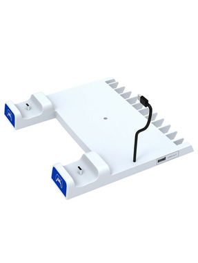 Зарядна станція Ipega Multifunctional Charging Base для PlayStation 5 Slim White (PG-P5S009)