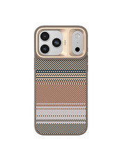 Чохол Kajsa Resort Collection Gradient Stripe with MagSafe B-Ring для Apple iPhone 17 Pro Max Desert Gold Desert Gold (6908152347)