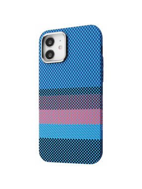 Чохол UAG Copy Gleam Case with Magnetic Ring для Apple iPhone 12/12 Pro Blue (PCGCIP120P63)