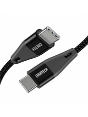 Кабель синхронізації Choetech Type-C to Type-C Black 1 Ні 100W 1m Black (XCC-1008)