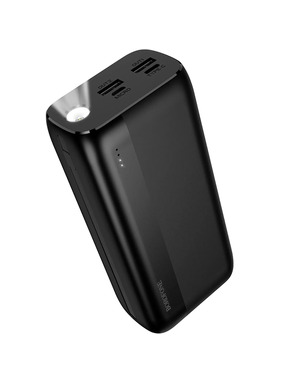 Павербанк Borofone BJ86A Victoria 2xUSB-C + 2xUSB-A 10W 30000mAh Black
