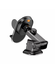 Автомобільний тримач Hoco H3 Shiny Скло Space Gray