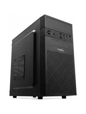 Корпус Vinga CS112B 400W Mini-Tower Black (CS112B)