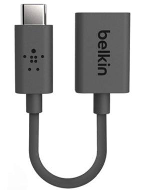 Кабель синхронізації Belkin USB to Type-C 0,14m Black (F2CU036btBLK)