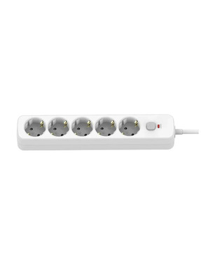 Мережевий фільтр ColorWay CW-PSEA10 5/5m White (CW-PSEA1055W)