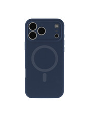 Чохол Glow Silicone Case Full Camera with Magsafe для Apple iPhone 18 Pro Max Dark Blue Dark Blue (6938170529)