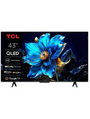 Телевізор TCL T69C 43" 4K UHD (3840х2160) Black Так 43" Smart TV Black (43T69C)