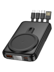Павербанк Hoco J135 Rico 1xUSB-C + 2xUSB-A 22.5 10000 Black 22,5W 10000mAh Black