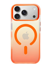 Чохол BeCover FIBRA Shock-Proof case with MagSafe для Apple iPhone 17 Pro Orange Orange (715465)