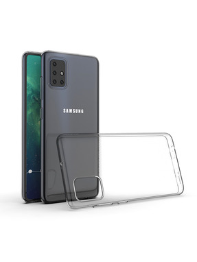 Чохол BeCover Silicone Case with MagSafe для Samsung Galaxy A515 A51 Transparent (704641)