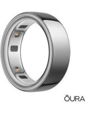 Смарт-кільце Oura Ring 4 Size 11 Silver (JZ90-54217-11)