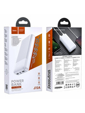 Павербанк Hoco J72A Easy Travel 2xUSB-A White 20W 20000mAh White 20 20000
