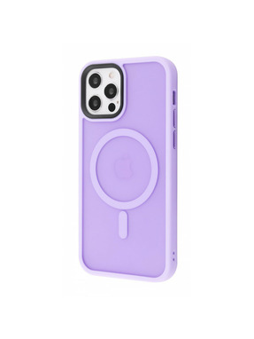 Чохол Wave Matte Insane Case with Magnetic Ring для Apple iPhone 12/12 Pro Light Purple (6948157203)