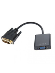Відео адаптер ATcom DVI to VGA Black (9214)