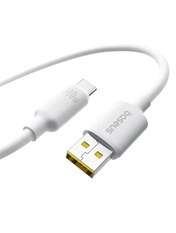 Кабель синхронізації Baseus Foamed Silicone USB to Type-C 2 100W 2m White (E0426805)