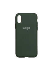 Чохол Silicone Case Full Aquarelle для Apple iPhone XS Max Atrovirens