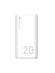 Павербанк Silicon Power QS15 1xUSB-C + 2xUSB-A White 18W 20000mAh White (SP20KMAPBKQS150W)