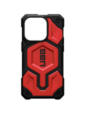 Чохол UAG Copy Monarch Pro MagSafe Leather для Apple iPhone 14 Pro Red