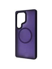 Чохол Wave Magnetic Ring для Samsung Galaxy S25 Ultra Deep Purple