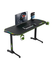 Комп'ютерний стіл GameMax D140 Carbon-RGB Black