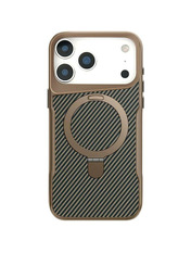 Чохол Metal Buttons Magsafe для Apple iPhone 17 Pro Gold