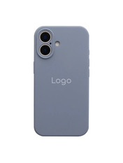 Чохол Silicone Case Full Aquarelle для iPhone 17 Lavender Grey