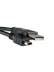 Кабель синхронізації PowerPlant USB to miniUSB 1,5m Black (KD00AS1244)