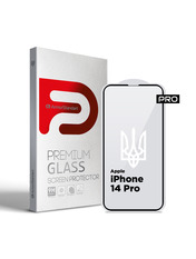 Захисне скло ArmorStandart Pro 3D для Apple iPhone 14 Pro Black глянсове (ARM65658)