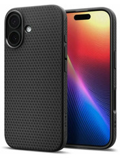 Чохол Spigen Liquid Air для Apple iPhone 17 Matte Black Matte Black (ACS10369)