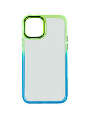 Чохол Fresh sip series для Apple iPhone 12 Pro Max Azure/Lemon