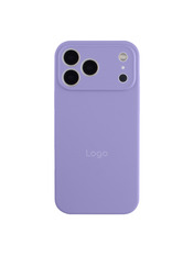 Чохол Silicone Case Full Aquarelle для iPhone 17 Pro Max Purple
