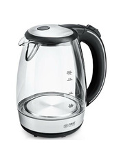Електрочайник First FA-5404-2 Silver/Black (FA-5404-2-BA) Silver/Black