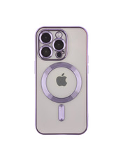 Чохол Metallic Full Camera with Magsafe для Apple iPhone 14 Pro Max Purple Purple (6981720354)