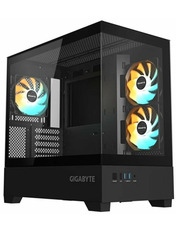 Корпус Gigabyte C201 Panoramic Midi-Tower Black (GB-C201P)