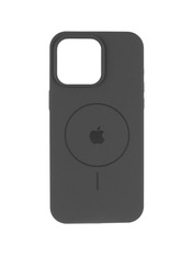 Чохол Silicone Case Full Aquarelle для Apple iPhone 15 Dark Gray