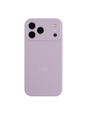Чохол Silicone Case Full Size with Frame для Apple iPhone 18 Pro Lilac Purple Lilac Purple (6938170524)