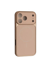 Чохол AG GLASS MagSafe Case для Apple iPhone 17 Pro Gold