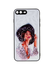 Чохол Prisma Ladies для Apple iPhone 7+/8+ Girl in a hat