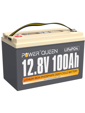 Акумулятор для ДБЖ Power Queen LiFePO4 12,8V 100Ah (PowerQueen-128V100Ah-H19)