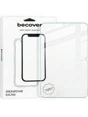 Захисне скло BeCover 3D Edge Full Cover Apple iPad 10.9" (2022/2024)/iPad (А16) 2025 11" (714773) Захисне скло для планшетів
