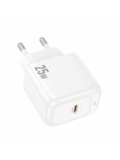 Мережевий зарядний пристрій Hoco CS53A Surplus (1 USB-C) 25W White Відсутній