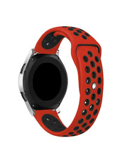 BeCover Nike Style Xiaomi Amazfit/Samsung 22 mm Червоний Red/Black (705790)