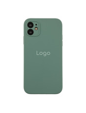Чохол Silicone Case Square Full Camera для Apple iPhone 11 Pine Green Pine Green (6928371045)